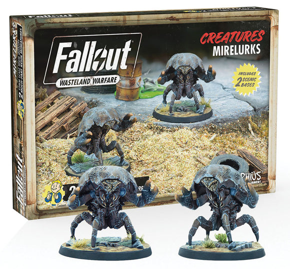 Fallout: Wasteland Warfare - Creatures Mirelurks