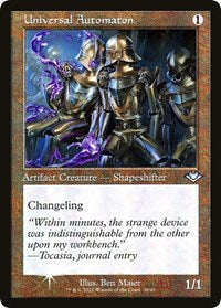 Magic: The Gathering - Modern Horizons 2 - Universal Automaton (Retro Frame) Foil Uncommon/038 Lightly Played