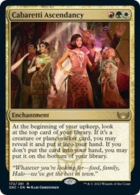 Magic: The Gathering Single - Streets of New Capenna - Cabaretti Ascendancy Rare/172 Lightly Played