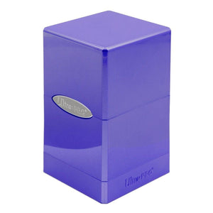 ULTRA PRO: SATIN TOWER DECK BOX: HI-GLOSS AMETHYST