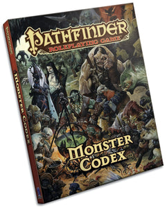 Pathfinder Roleplaying Game: Monster Codex Hardcover