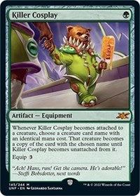 Magic: The Gathering - Unfinity - Killer Cosplay (Foil) - Mythic/145 Lightly Played