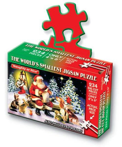 The World's Smallest Jigsaw Puzzle – Naughty or Nice - 234 Piece Puzzle