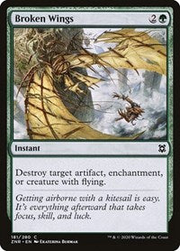 Magic: The Gathering Single - Zendikar Rising - Broken Wings Common/181 Lightly Played