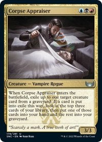 Magic: The Gathering Single - Streets of New Capenna - Corpse Appraiser - Uncommon/179 Lightly Played