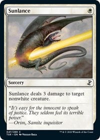 Magic: The Gathering - Time Spiral: Remastered - Sunlance Common/047 Lightly Played