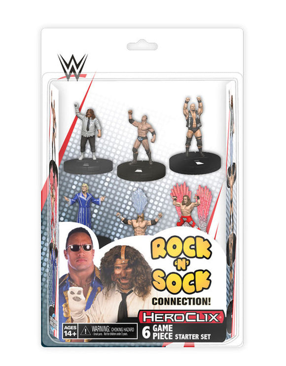 WWE HeroClix: The Rock `n` Sock Connection 2-Player Starter Set