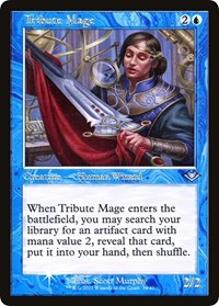 Magic: The Gathering - Modern Horizons 2 - Tribute Mage (Retro Frame) Foil Uncommon/010 Lightly Played