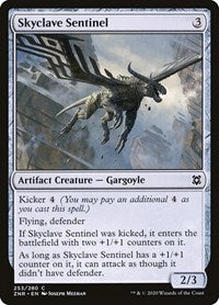 Magic: The Gathering Single - Zendikar Rising - Skyclave Sentinel Common/253 Lightly Played
