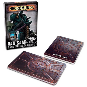 Warhammer 40,000 - Necromunda Van Saar Gang Tatics cards