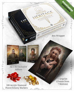 Vampire: The Masquerade - Heritage Legacy Card Game KICKSTARTER EDITION