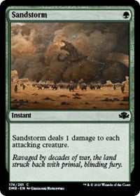 Magic: The Gathering Single - Dominaria Remastered - Sandstorm (Foil) - Common/174 Lightly Played