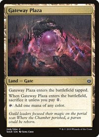Magic: The Gathering - War of the Spark - Gateway Plaza Common/246 Lightly Played
