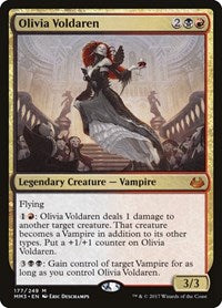 Magic: The Gathering - Modern Masters 2017 - Olivia Voldaren Mythic/177 Lightly Played