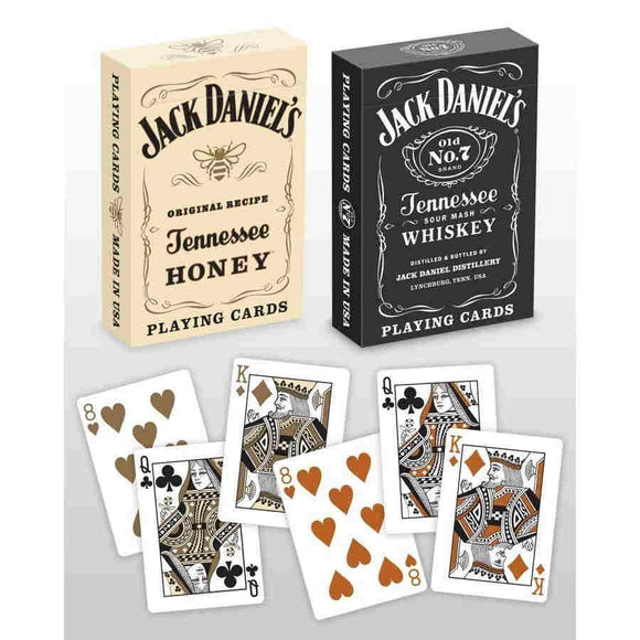 BICYCLE PLAYING CARDS: JACK DANIEL'S BLACK/HONEY