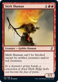 Magic: The Gathering - Time Spiral: Remastered - Skirk Shaman Common/191 Lightly Played