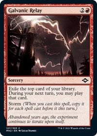 Magic: The Gathering Single - Modern Horizons 2 - Galvanic Relay (Foil) - Common/127 Lightly Played