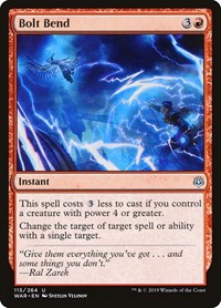 Magic: The Gathering - War of the Spark - Bolt Bend Uncommon/115 Lightly Played