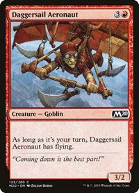 Magic: The Gathering - Core Set 2020 - Daggersail Aeronaut - Common/133 Lightly Played