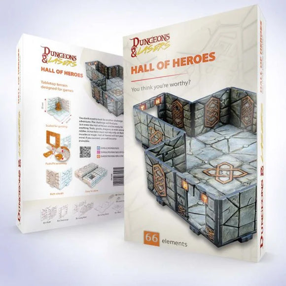 Dungeons & Lasers: Hall of Heroes set