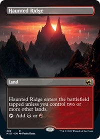 Magic: The Gathering - Innistrad: Midnight Hunt - Haunted Ridge (Borderless) - Rare/282 Lightly Played