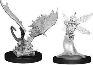 Dungeons & Dragons Nolzur`s Marvelous Unpainted Miniatures: W9 Sprite & Pseudodragon