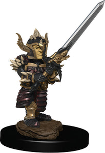 Dungeons & Dragons Fantasy Miniatures: Icons of the Realms Premium Figures W6 Halfling Fighter Male