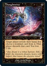 Magic: The Gathering - Time Spiral: Remastered - Thoughtseize Special/334 Lightly Played
