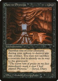 Magic: The Gathering - Antiquities - Gate to Phyrexia - Uncommon/NA Lightly Played