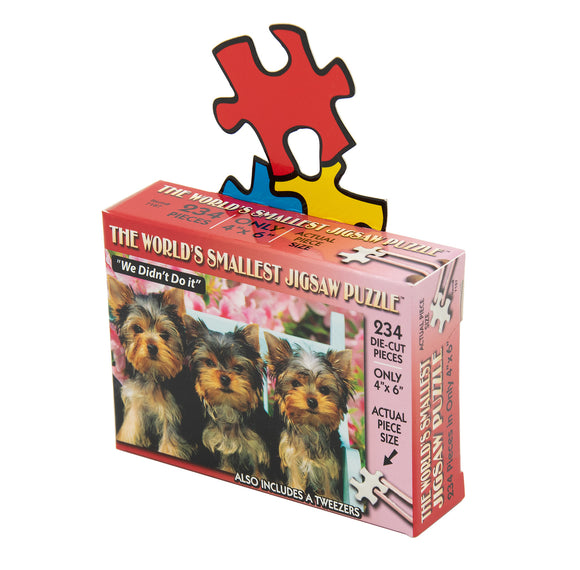 The World's Smallest Jigsaw Puzzle – We Didn't Do It - 234 Piece Puzzle