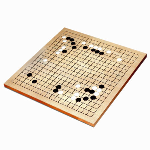 WE Games - Wooden GO Game – Best Beginner Set – 12 Inch Board
