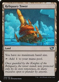 Magic: The Gathering - Commander 2014 - Reliquary Tower - Uncommon/308 Lightly Played