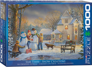 EuroGraphics Snow Creations by Sam Timm 1000-Piece Puzzle