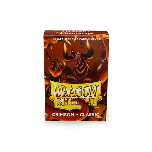 Dragon Shields: (60) Classic Crimson Japanese Sleeves