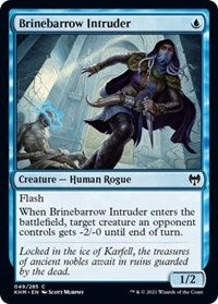 Magic: The Gathering Single - Kaldheim - Brinebarrow Intruder Common/049 Lightly Played