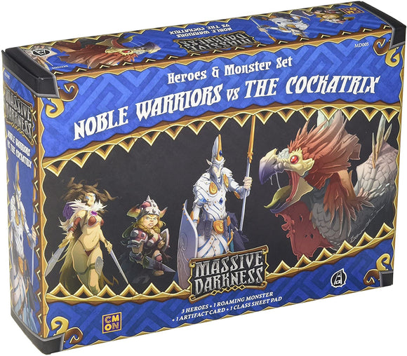 Massive Darkness: Noble Warriors vs The Cockatrix