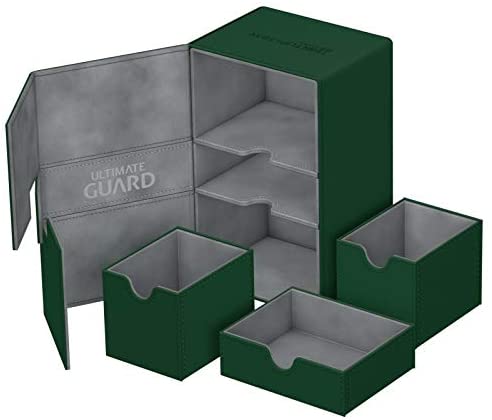 Deck Case: Twin Flip´n´Tray 160+ Standard Size XenoSkin- Green