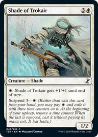 Magic: The Gathering - Time Spiral: Remastered - Shade of Trokair Common/042 Lightly Played