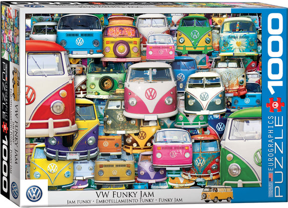 EuroGraphics VW Funky Jam 1000-Piece Puzzle