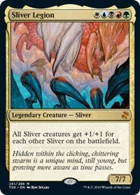 Magic: The Gathering - Time Spiral: Remastered - Sliver Legion Mythic/261 Lightly Played