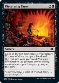 Magic: The Gathering Single - Modern Horizons 2 - Discerning Taste Common/032 Lightly Played