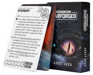 Ironsworn RPG: Starforged - Asset Deck