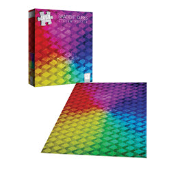 Gradient Cubes Puzzle (1000-Piece)