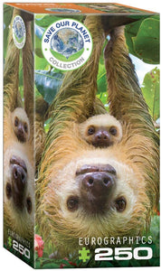 Eurographics Sloths 250 Piece Puzzle