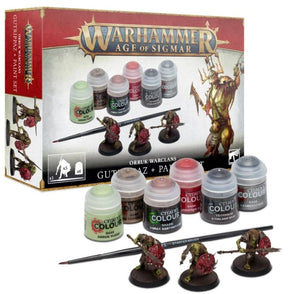 Orruk Warclans Gutrippaz + Paints Set