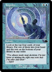 Magic: The Gathering Single - Dominaria Remastered - Impulse  (Retro Frame) - Common/287 Lightly Played