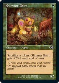 Magic: The Gathering Single - Modern Horizons 2 - Glimmer Bairn (Retro Frame) (Foil) - Common/413 Lightly Played