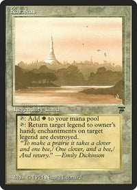 Magic: The Gathering - Legends - Karakas Uncommon/001 Moderately Played