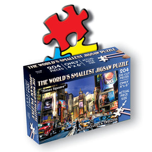 The World's Smallest Jigsaw Puzzle – Times Square - 234 Piece Puzzle