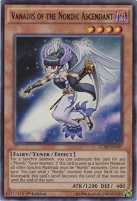 Yugioh / Yu-Gi-Oh! Single - Legendary Collection 5D's - Vanadis of the Nordic Ascendant (1st Edition) - Ultra Rare/LC5D-EN187 Lightly Played